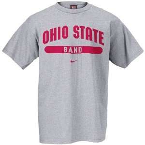  Nike Ohio State Buckeyes Ash Band Locker Room T shirt 