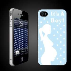  New Baby iPhone Design Its a Boy Mama Silouette   CLEAR 