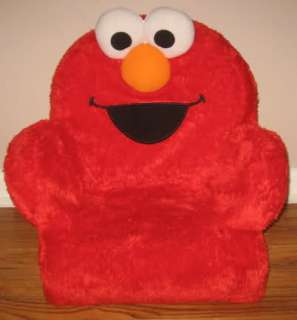 Here is the Plush Tickle Me Elmo Giggle & Shake Child Size Chair