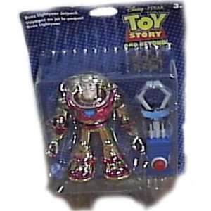   and Beyond Metallic Buzz Lightyear Jetpack Action Figure Toys & Games