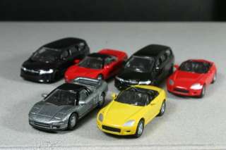 HO Scale Kyosho Diecast 6 cars Set Honda NSX S2000 Odyssey  