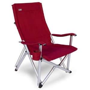  EARTH Evolution Folding Lawn Chair (RED)   A Total RE 