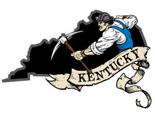 Kentucky Coal Mining Decals / Stickers 2.5 Three Decals For $5.99 