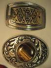 Two Western Style Buckles for Repair, Parts, or Use  