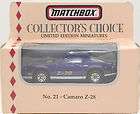Matchbox Collectors Choice 3 cars (Camaro Z28, Model A, Model T 