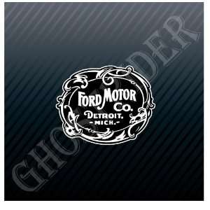  Ford Motor Company Detroit Mich Vintage Car Trucks Sticker 
