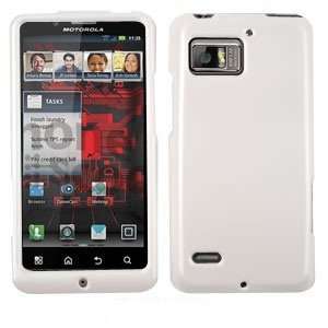   White HARD PROTECTOR COVER CASE / SNAP ON PERFECT FIT CASE: Cell