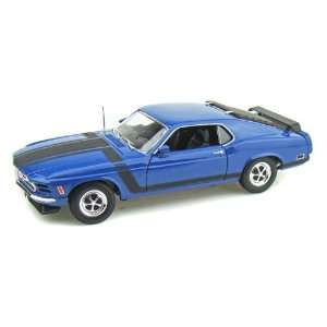  1970 Ford Mustang Boss 302 1/18 Blue: Toys & Games