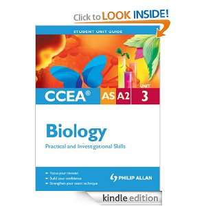 CCEA AS/A2 Biology Unit 3 Practical and Investigational Skills 