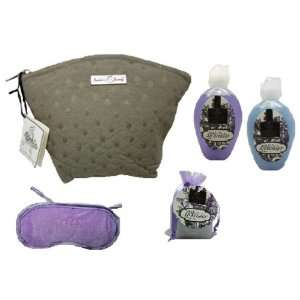   Bubble Bath, Shower Gel, Bath Salts, Sleeping Mask And Cosmetic Bag