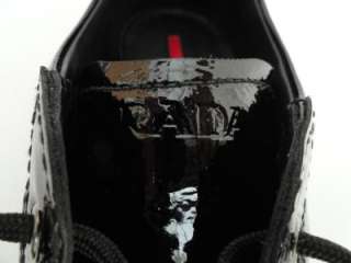 BN Mens PRADA Black Leather Sneakers Trainers Shoes UK9.5 EU43.5 