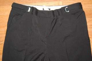 Womens J Crew black wool dress career pants slacks size 6  