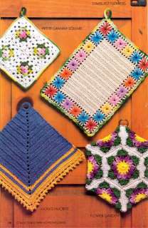 1988 Annies Attic Collectable Thread Potholders Pattern  