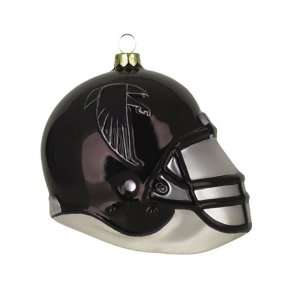  BSS   Atlanta Falcons NFL Glass Football Helmet Ornament 