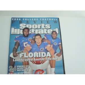   Gators with Tebow, August 11, 2008 Double Issue) John Huey Books