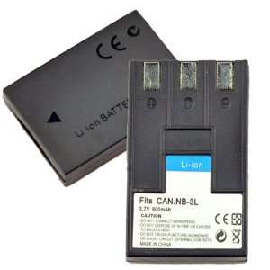   Battery pack for Canon Powershot SD10 SD20 SD110 NB3L
