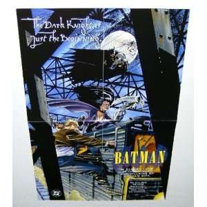   and Batman Chronicles 1990s DC Comics Shop Retailer Promo Poster