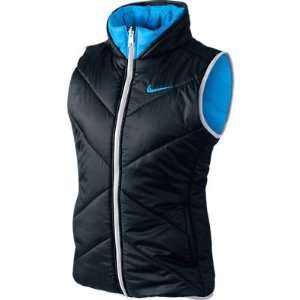NIKE ULTRA WARM REVERSIBLE QUILTED VEST (GIRLS):  Sports 