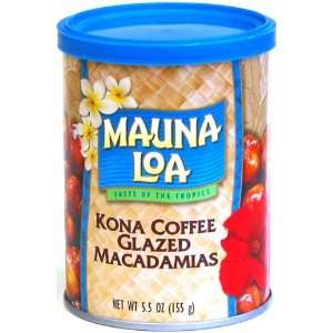 Mauna Loa Kona Coffee Glazed Macadamia Grocery & Gourmet Food