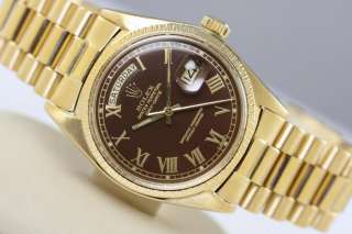 mens vintage rolex president 18k solid gold 1807 1977 click any image 