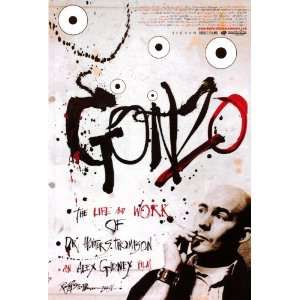 Gonzo The Life and Work of Dr. Hunter S. Thompson Movie Poster (27 x 