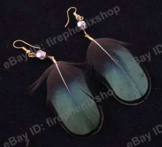 wholesale lot fashion jewelry 12 feather with earrings  