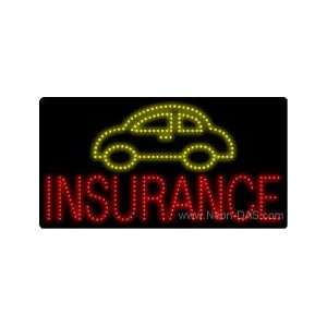 Auto Insurance LED Sign 17 x 32