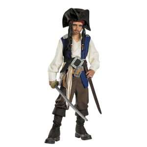  Captain Jack Sparrow Child Deluxe 4 6: Home & Kitchen