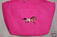 Appaloosa pink lunch bag cooler POA horse barrel racer  