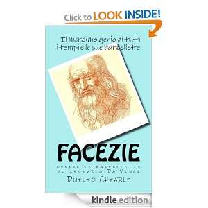 BARZELLETTE DI LEONARDO DA VINCI (Italian Edition) Leonardo Da Vinci 