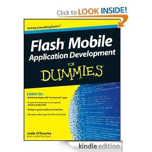 Flash Mobile Application Development For Dummies Jodie ORourke 