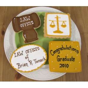  Law Cookies Favors for Graduation Party