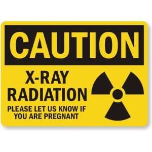   Let Us Know If You Are Pregnant (With Graphic) Plastic Sign, 10 x 7