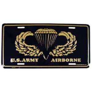  U.S. Army Airborne License Plate: Automotive