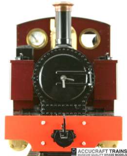 ACCUCRAFT 1:19 CARADOC 0 4 0T MAROON LIVE STEAM BRASS  