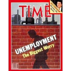  Unemployment by TIME Magazine. Size 11.00 X 14.00 Art 
