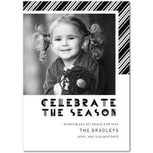  Holiday Cards   Striped Type By Umbrella