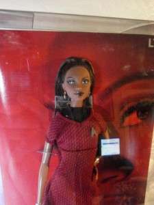 2008 Barbie Doll as LT. Uhura Star Trek Barbie Doll MIB  