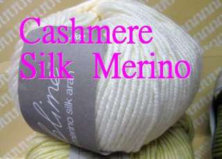 Sublime Cashmere Merino Silk Aran knitting yarn Spout  