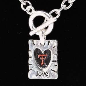    Texas Tech Red Raiders Team Color Love Necklace