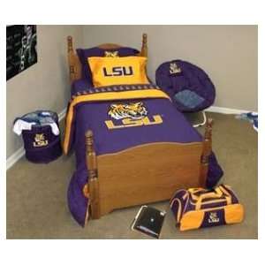  LSU Tigers Twin Size Bedding In A Bag