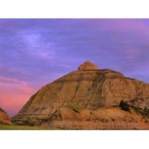  Badlands at Twilight in the Little Missouri National 