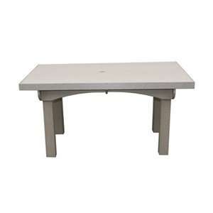  Eagle One C38560BRN 60in. Cape Cod Outdoor Dining Table 