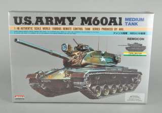 ARII Remote Control US Army M60A1 Medium Tank 1:48 Scale Model Kit NEW 