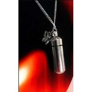  Keepsake Cremation Urn 24 Necklace with Butterfly and 