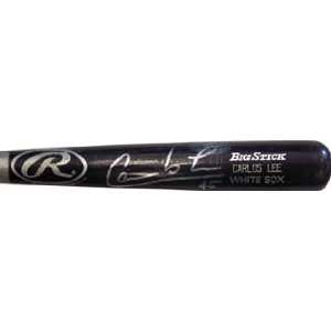 Carlos Lee Autographed Big Stick Game Used Bat
