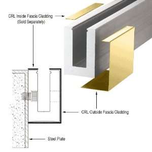 CRL Polished Brass 120 Outside Fascia Cladding for B5S 