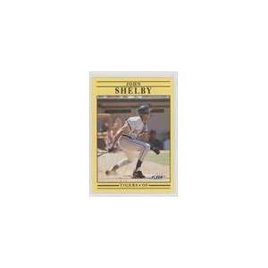  1991 Fleer #353   John Shelby Sports Collectibles