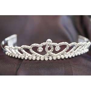 Beautiful Bridal Wedding Tiara Crown with Crystal Party Accessories 