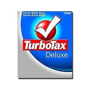  TurboTax 2004 Deluxe Federal Return Software